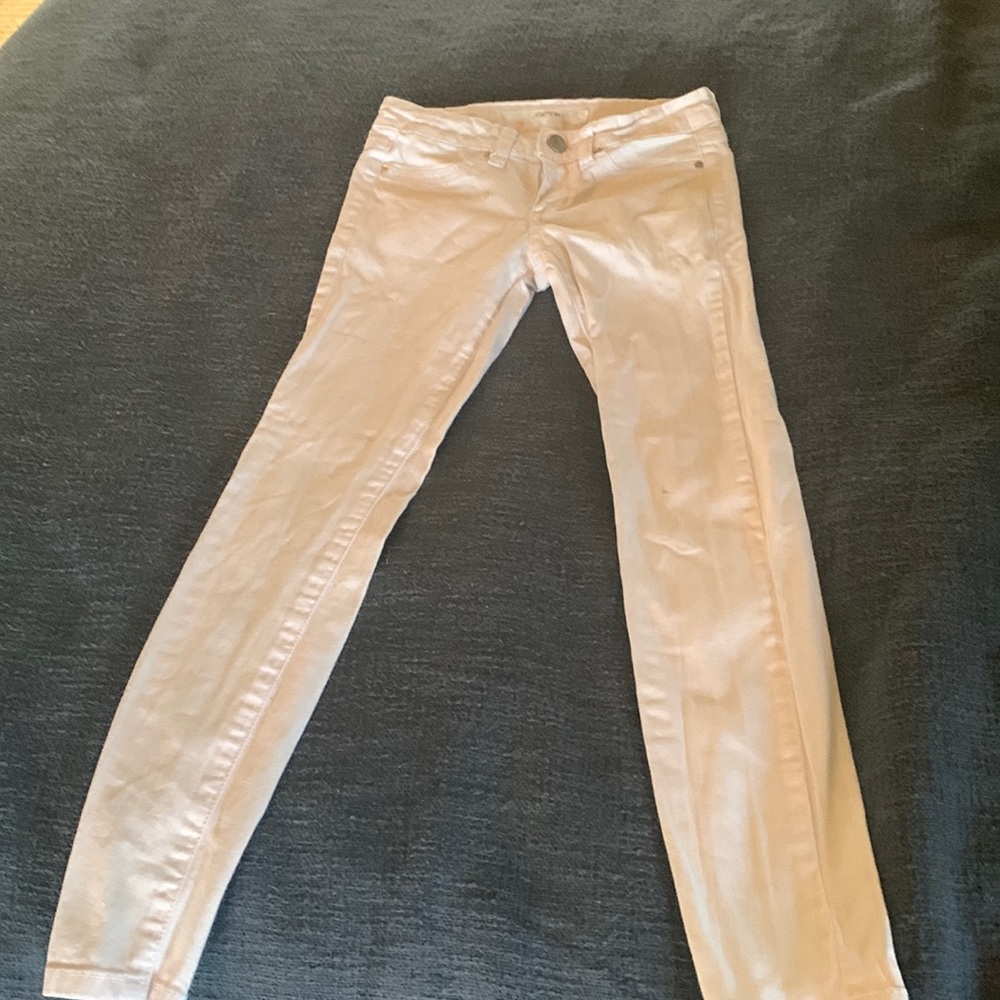 Girls white skinny Joes Jeans size 8